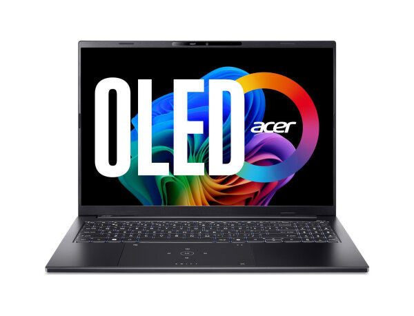 Acer Swift Go 16 AI SFG16-74-756J Copilot+ PC Intel Core Ultra 7 256V Laptop 40,6 cm (16") WUXGA+ 16 GB LPDDR5x-SDRAM 1 TB SSD Wi-Fi 7 (802.11be) Windows 11 Home Deutsch Schwarz