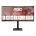 AOC E4 CU34E4CV Computerbildschirm 86,4 cm (34") 3440 x 1440 Pixel UltraWide Quad HD LCD Schwarz