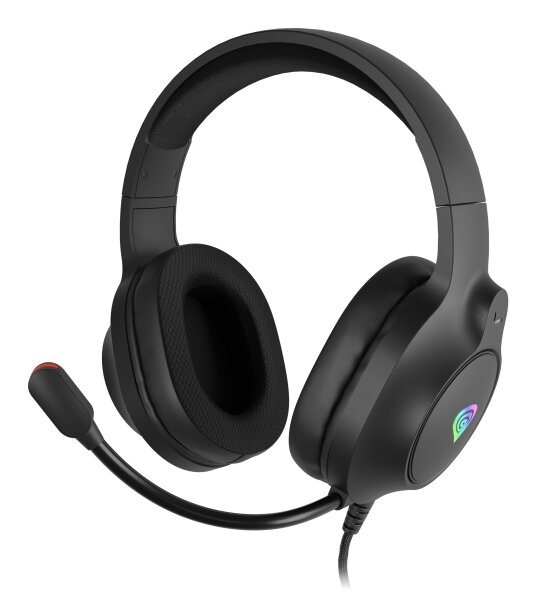 GENESIS NEON 213 Kopfhörer Kabelgebunden Handgeführt Anrufe/Musik USB Typ-A Schwarz