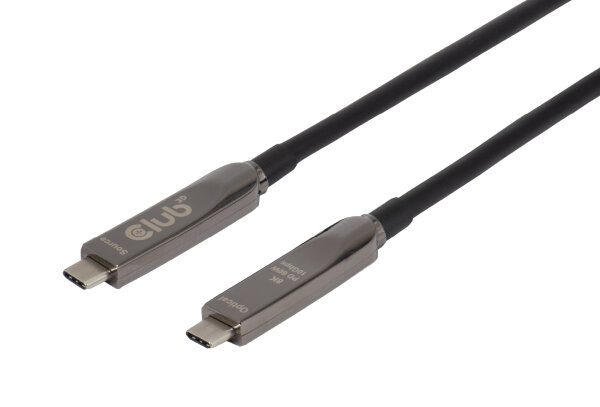 CLUB3D 15M Full-Feature USB-C® Cable / 49.21ft 8K60Hz 10Gbps 60W