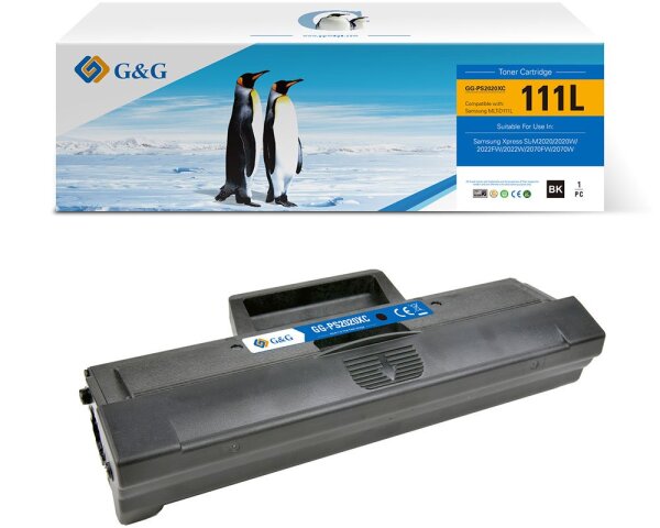 G&G Toner kompatibel mit Samsung MLT-D111L/ HP SU799A