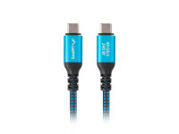 Lanberg CA-CMCM-44CU-0005-BK USB Kabel USB4 Gen 2x2 0,5 m...