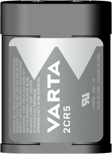 VARTA Lithium Cylindrical 2CR5 Batterie (1er Pack)