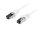 Lanberg PCF8-10CU-0050-W Netzwerkkabel Weiß 0,5 m Cat8.1 S/FTP (S-STP)