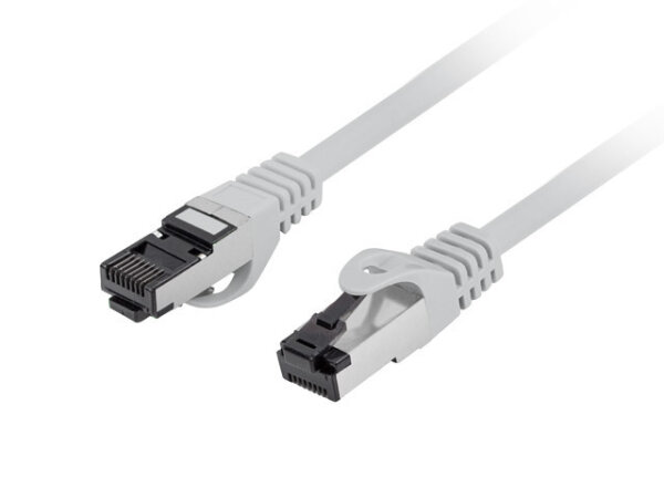 Lanberg PCF8-10CU-0100-S Netzwerkkabel Grau 1 m Cat8.1 S/FTP (S-STP)
