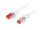 Lanberg Patchcord Cat.6 S/FTP LSZH CU 1m Weiss Fluke Passed