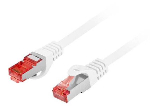 Lanberg PCF6-10CU-0300-W Netzwerkkabel Weiß 3 m Cat6 S/FTP (S-STP)