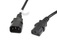 Lanberg CA-C13E-11CC-0030-BK Stromkabel Schwarz 3 m...