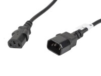 Lanberg CA-C13E-11CC-0050-BK Stromkabel Schwarz 5 m...