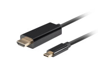 Lanberg CA-CMHD-10CU-0010-BK Videokabel-Adapter 1 m USB...