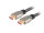 Lanberg CA-HDMI-30CU-0010-BK HDMI-Kabel 1 m HDMI Typ A (Standard) Schwarz, Silber