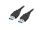 Lanberg CA-USBA-30CU-0005-BK USB Kabel USB 3.2 Gen 1 (3.1 Gen 1) 0,5 m Schwarz