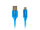 Lanberg CA-USBM-20CU-0018-BL USB Kabel USB 2.0 1,8 m Micro-USB A USB A Blau