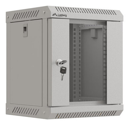 Lanberg WF11-3306-10S Rack 6U Wandmontiertes Regal Grau