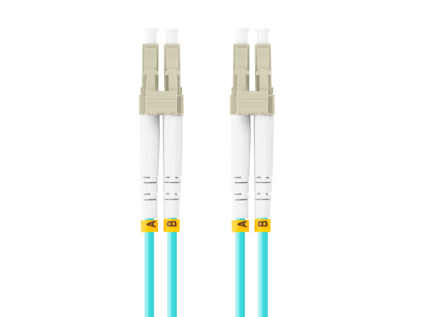 Lanberg FO-LULU-MD31-0030-TQ InfiniBand/Glasfaserkabel 3 m LC Aqua-Farbe