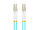 Lanberg FO-LULU-MD31-0030-TQ InfiniBand/Glasfaserkabel 3 m LC Aqua-Farbe