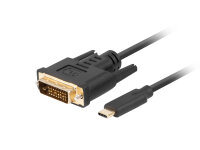Lanberg CA-CMDV-10CU-0030-BK Videokabel-Adapter 3 m USB...