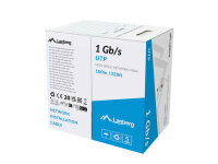 Lanberg LCU6-10CC-0100-S Netzwerkkabel Grau 100 m U/UTP...