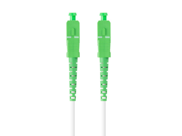 Lanberg FO-SASA-SS21-0300-WH InfiniBand/Glasfaserkabel 30 m SC Weiß