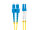 Lanberg FO-SULU-SD11-0020-YE InfiniBand/Glasfaserkabel 2 m SC LC Gelb