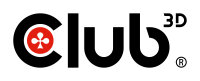 CLUB3D CSV-2542 12-1 USB-C® Quad DisplayLink...