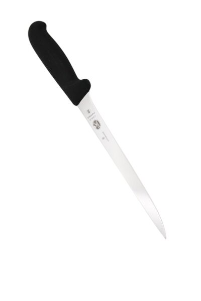 Victorinox V-5.37 63.20 Filetiermesser flex Fibrox 20 cm, Edelstahl, Schwarz