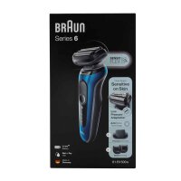 Braun Series 6 61-B1500s Elektrorasierer, blau