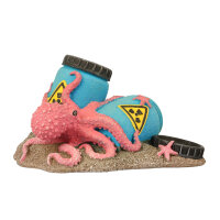 Radioaktive Fässerit Oktopus Mehrfarbig - Deko-Figur