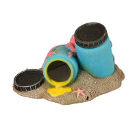 Radioaktive Fässerit Oktopus Mehrfarbig - Deko-Figur