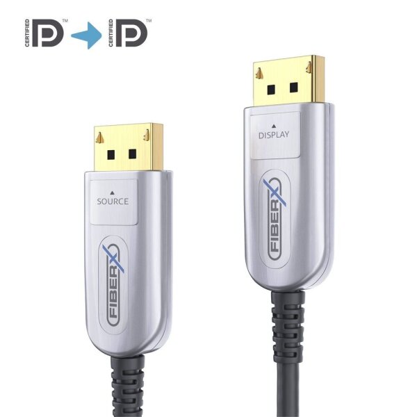 PureLink FX-I260-010 FiberX Serie - 8K DisplayPort 2.0 AOC Glasfaserkabel, 10 m