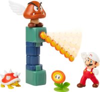 Super Mario - Lava Schloss Spielset - Sammelfigur 6 cm