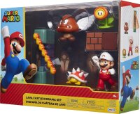 Super Mario - Lava Schloss Spielset - Sammelfigur 6 cm