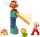 Super Mario - Lava Schloss Spielset - Sammelfigur 6 cm