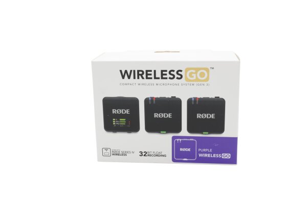 RODE Wireless GO III - Purple