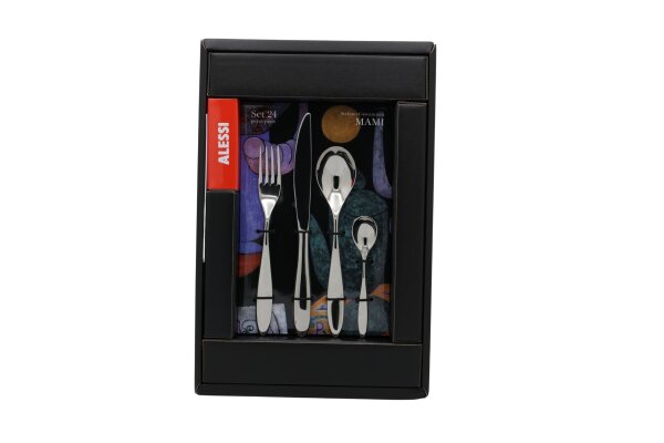 Alessi SG38S24M Mami Besteckset, 24-teilig, Edelstahl