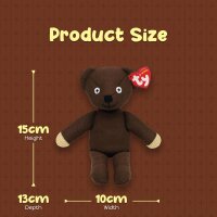 Ty 46179 - Plüschfigur Mr. Bean Teddy Bear - 15 cm