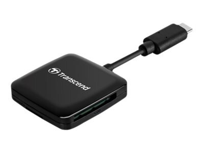 Transcend RDC3 Kartenleser USB 3.2 Gen 1 (3.1 Gen 1) Type-C Schwarz