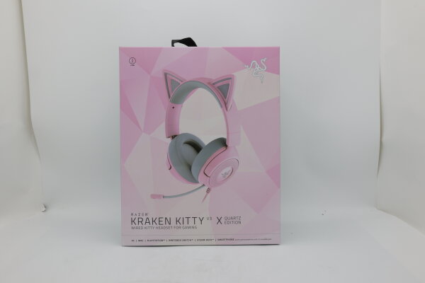 Razer Kraken Kitty V3 X kabelgebundenes Headset für Gaming, quartz