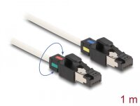 Delock Netzwerkkabel RJ45 Stecker zu Stecker Cat.6A S/FTP...