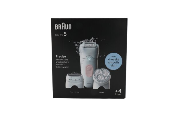 Braun 5-060 Silk-épil 5 Epilierer, weiß/flamingorosa