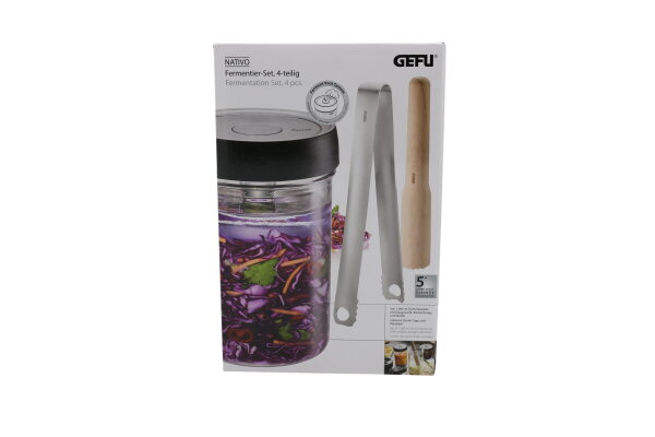 Gefu Fermentier Set NATIVO 4tlg