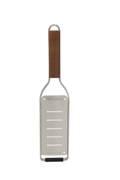 Microplane Küchenreibe Große Raspel aus der Master Serie mit Edelstahlklingen