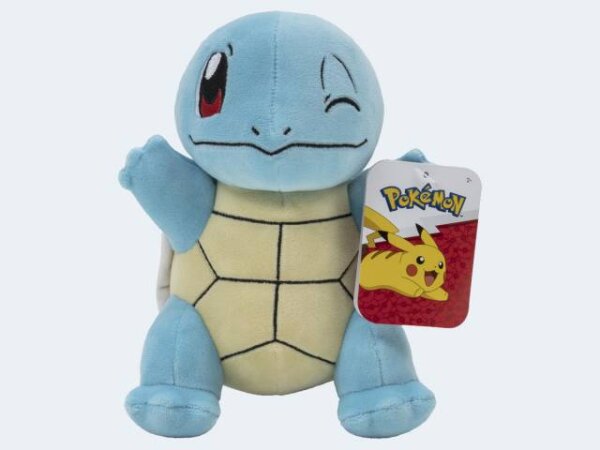 Pokémon - Schiggy / Squirtle Plüschfigur - 20 cm