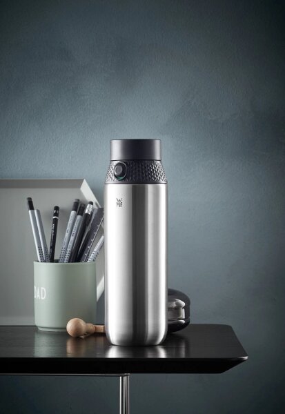 WMF Trinkflasche Cromargan 0,75l mit Sportverschluss