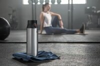 WMF Trinkflasche Cromargan 0,75l mit Sportverschluss