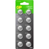 GP Ultra Plus Lithium Button CR2032 C10
