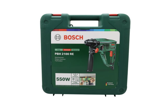 Bosch 06033A9300 Bohrhammer PBH 2100 RE (550 Watt im Koffer)