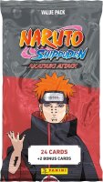 Panini Naruto Shippuden Akatsuki Attax Trading Cards - Fat Pack Box
