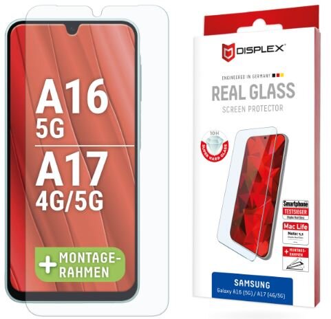 DISPLEX Schutzglas für Samsung Galaxy A17 (4G/5G)/A16