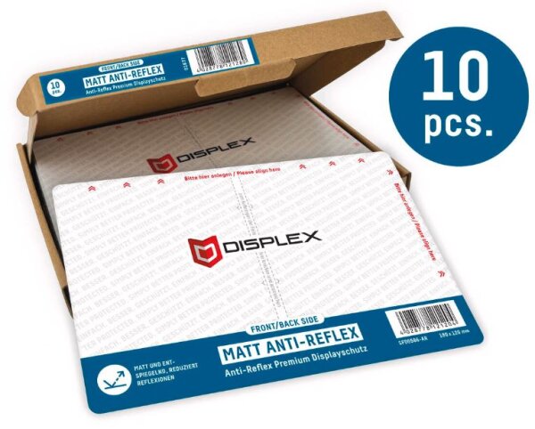 DISPLEX Schutzfolie PRO Cut Matt Anti-Reflex 7" 10 pcs.